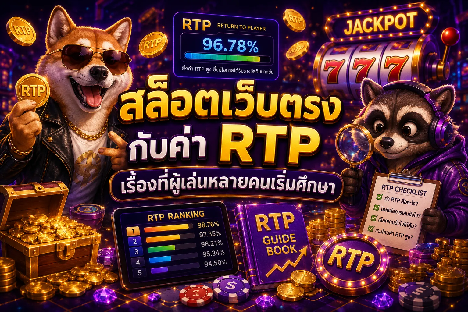สล็อตเว็บตรงกับค่า RTP เรื่องที่ผู้เล่นหลายคนเริ่มศึกษา