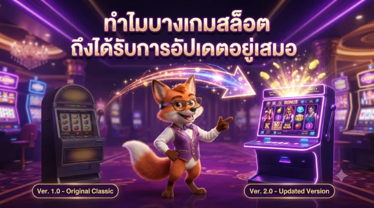 สล็อตเว็บตรง ทำไมบางเกมสล็อตถึงได้รับการอัปเดตอยู่เสมอ